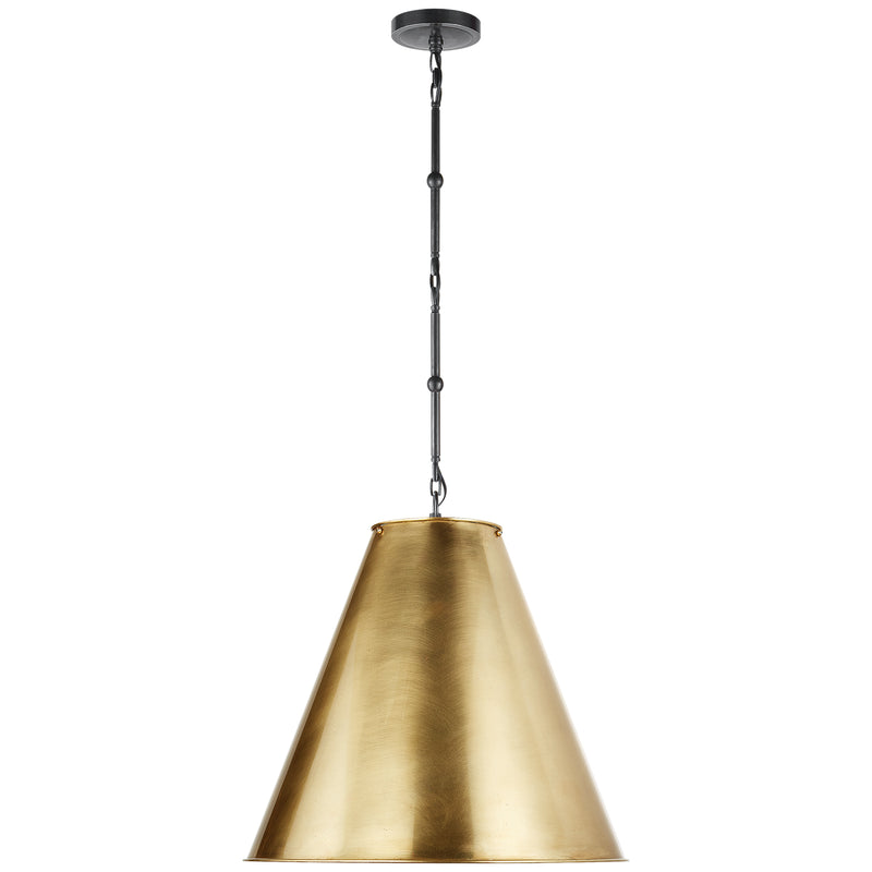 Visual Comfort Signature - TOB 5091BZ-HAB - One Light Pendant - Goodman - Bronze