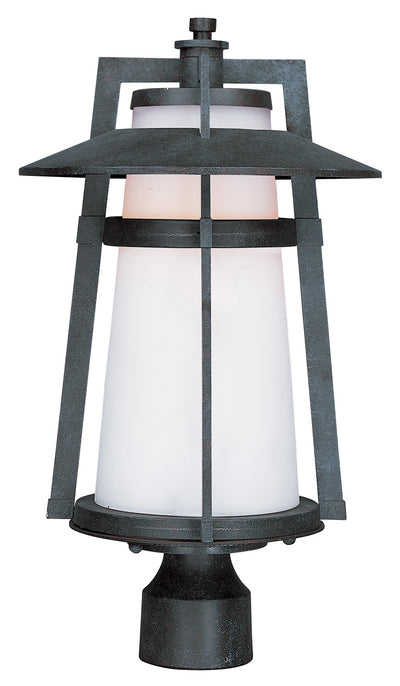 Maxim - 3530SWAE - One Light Outdoor Pole/Post Lantern - Calistoga - Adobe