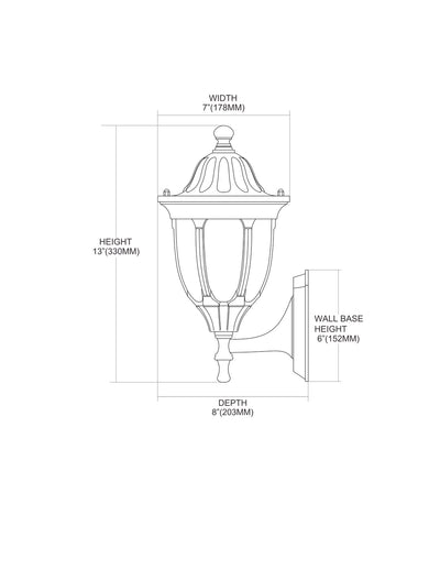 Glendale Outdoor Wall Sconce