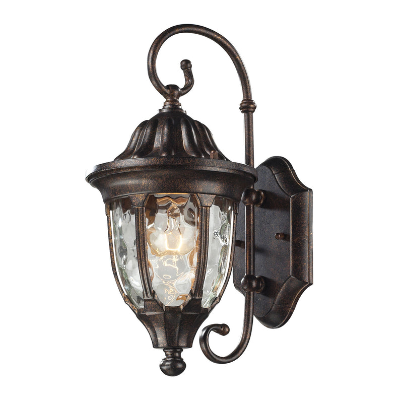 ELK Home - 45002/1 - One Light Outdoor Wall Sconce - Glendale - Regal Bronze