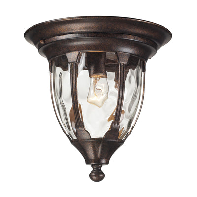 ELK Home - 45004/1 - One Light Flush Mount - Glendale - Regal Bronze