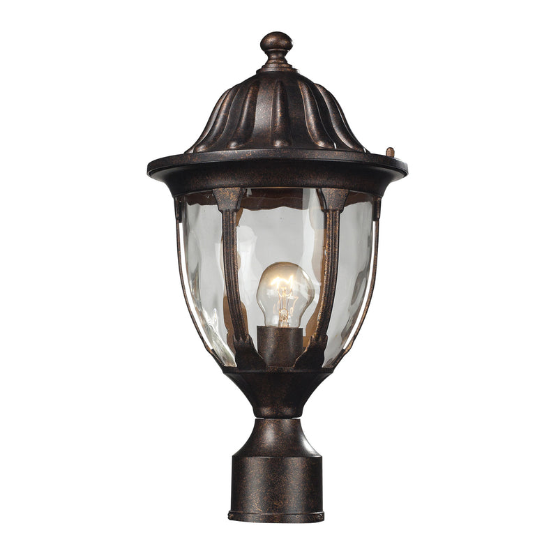 ELK Home - 45005/1 - One Light Outdoor Post Mount - Glendale - Regal Bronze