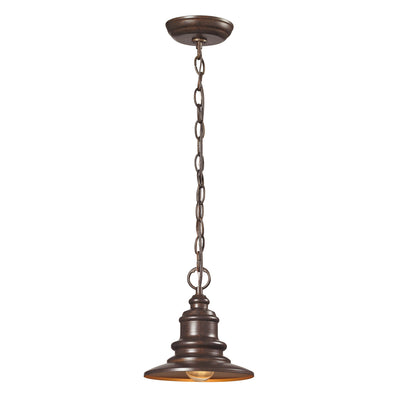 ELK Home - 47011/1 - One Light Outdoor Pendant - Marina - Hazelnut Bronze