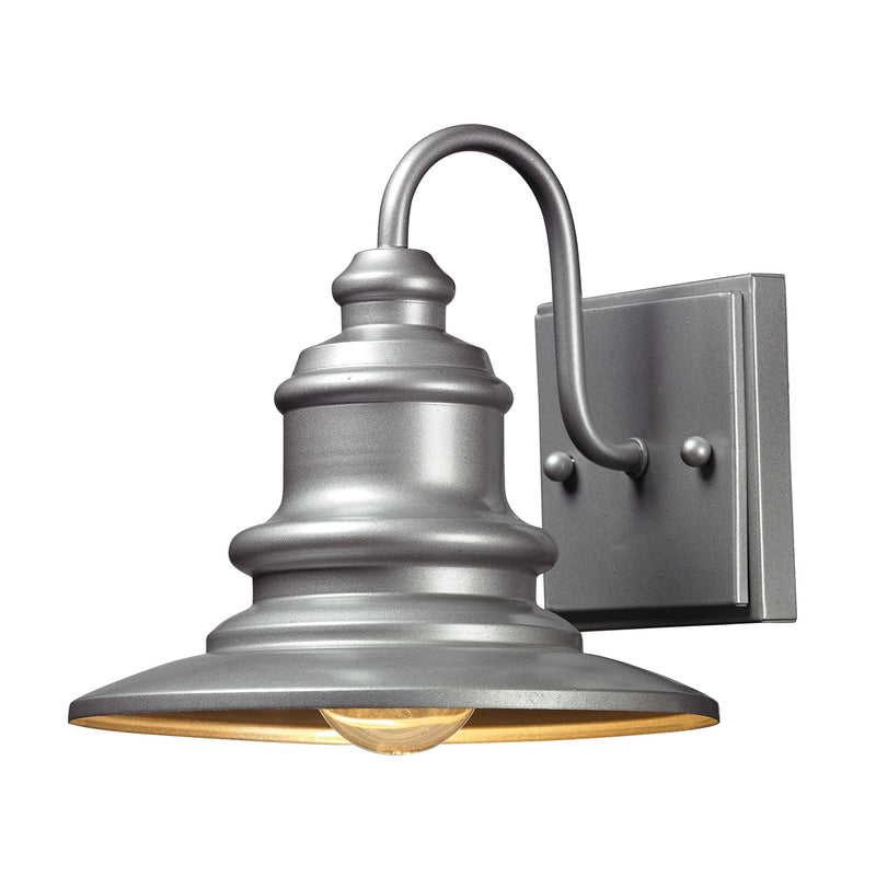 ELK Home - 47020/1 - One Light Outdoor Wall Sconce - Marina - Matte Silver