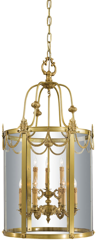 Metropolitan - N850909 - Nine Light Foyer Pendant - Metropolitan - Dore Gold
