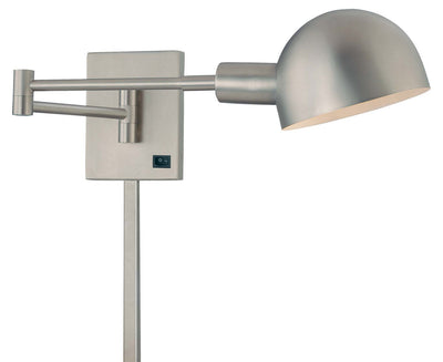 George Kovacs - P600-3-603 - LED Swing Arm Wall Sconce - Task Wall Sconces - Matte Brushed Nickel