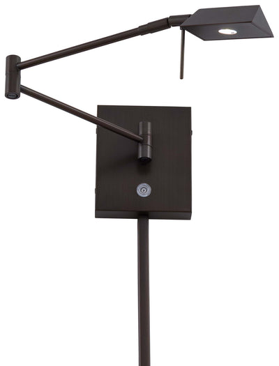 George Kovacs - P4318-647 - LED Swing Arm Wall Lamp - George'S Reading Room - Copper Bronze Patina