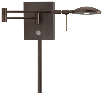 George Kovacs - P4338-647 - LED Swing Arm Wall Lamp - George'S Reading Room - Copper Bronze Patina