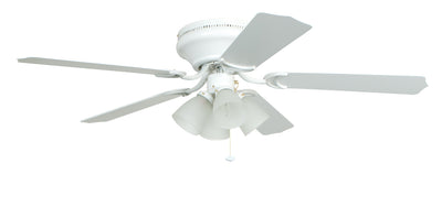 Craftmade - BRC52WW5C - 52``Ceiling Fan - Brilliante 4 Light - White