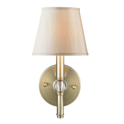 Golden - 3500-1W AB-PMT - One Light Wall Sconce - Waverly AB - Aged Brass