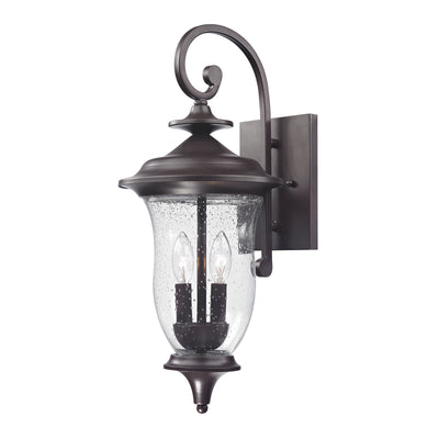ELK Home - 8002EW/75 - Two Light Outdoor Wall Sconce - Trinity - Oil Rubbed Bronze
