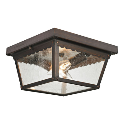 ELK Home - 9002EF/70 - Two Light Flush Mount - Springfield - Hazelnut Bronze