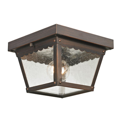 ELK Home - 9102EF/70 - One Light Flush Mount - Springfield - Hazelnut Bronze