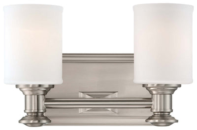 Minka-Lavery - 5172-84 - Two Light Bath - Harbour Point - Brushed Nickel