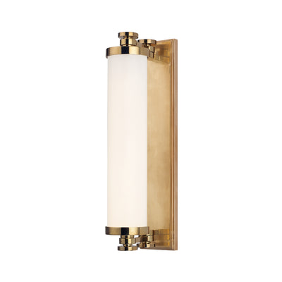 Hudson Valley - 9708-AGB - LED Bath Bracket - Sheridan - Aged Brass