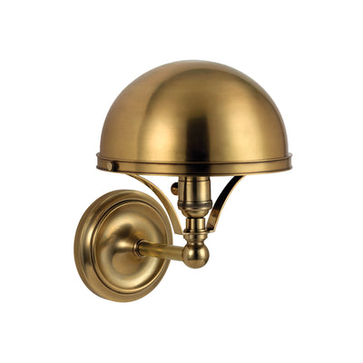 Hudson Valley - 521-AGB - One Light Wall Sconce - Covington - Aged Brass