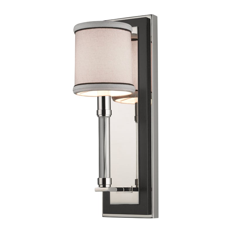 Hudson Valley - 2910-PN - One Light Wall Sconce - Collins - Polished Nickel