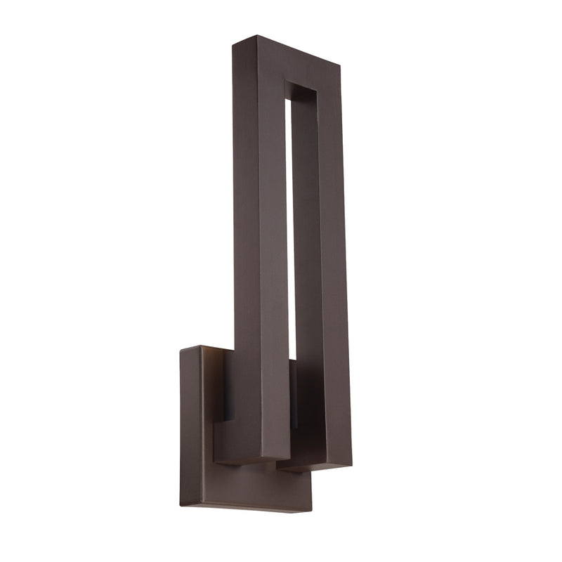 Modern Forms - WS-W1718-BZ - LED Outdoor Wall Sconce - Forq - Bronze