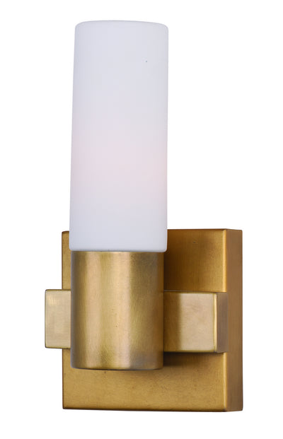 Maxim - 22411SWNAB - One Light Wall Sconce - Contessa - Natural Aged Brass