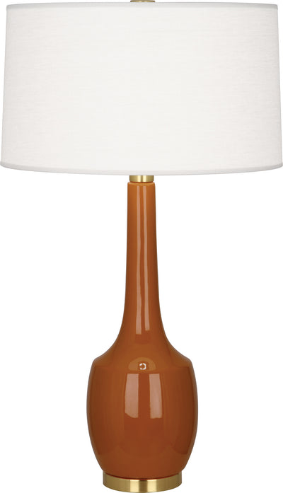 Robert Abbey - CM701 - One Light Table Lamp - Delilah - Cinnamon Glazed