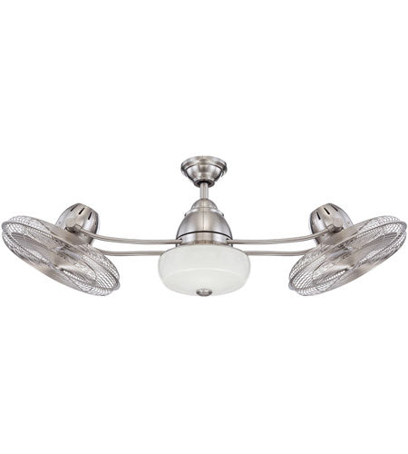 Craftmade - BW248BNK6 - 48``Ceiling Fan - Bellows II - Brushed Polished Nickel