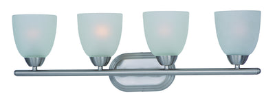 Maxim - 11314FTSN - Four Light Bath Vanity - Axis - Satin Nickel