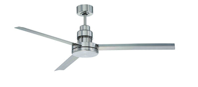 Craftmade - MND54BNK3 - 54``Ceiling Fan - Mondo 54" - Brushed Polished Nickel