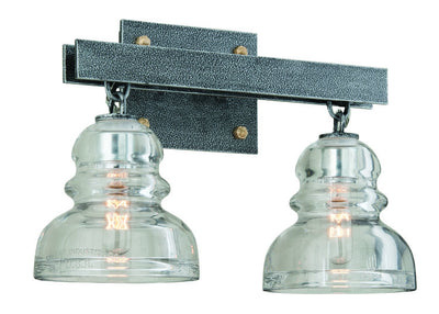 Troy Lighting - B3952 - Two Light Bath - Menlo Park - Old Silver