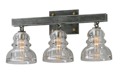 Troy Lighting - B3953-OS - Three Light Bath - Menlo Park - Old Silver