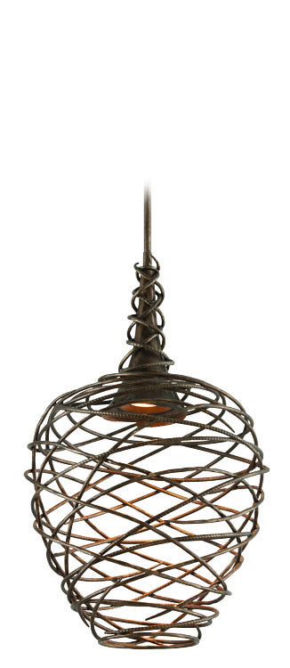 Troy Lighting - F4185 - LED Pendant - Sanctuary - Cottage Bronze