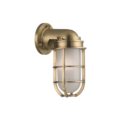 Hudson Valley - 240-AGB - One Light Wall Sconce - Carson - Aged Brass