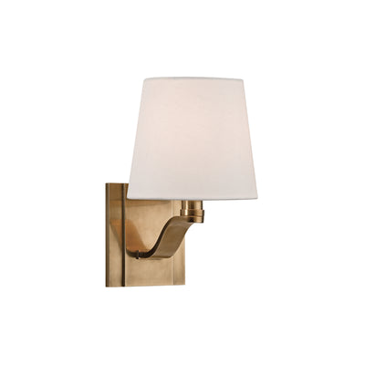 Hudson Valley - 2461-AGB - One Light Wall Sconce - Clayton - Aged Brass