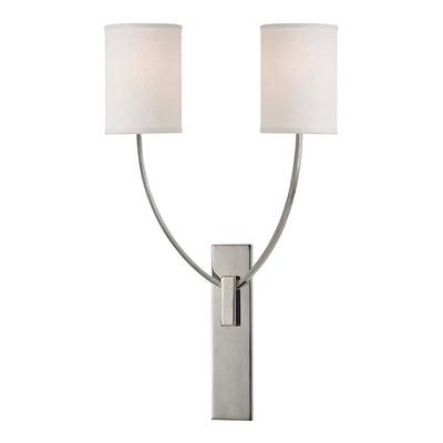 Hudson Valley - 732-PN - Two Light Wall Sconce - Colton - Polished Nickel