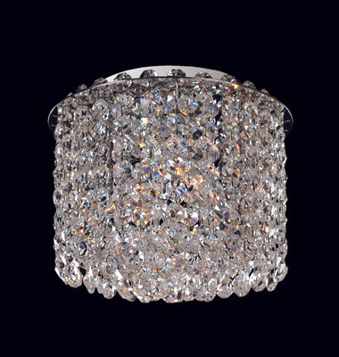 Allegri - 11662-010-FR001 - Two Light Flush Mount - Milieu Metro - Chrome