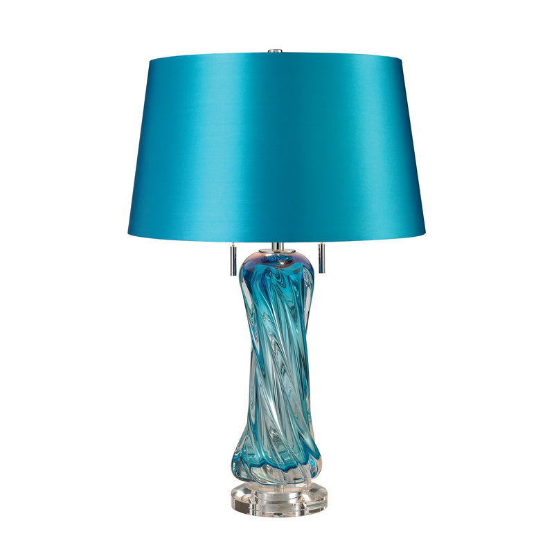 ELK Home - D2664 - Two Light Table Lamp - Vergato - Blue