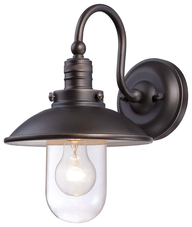 Minka-Lavery - 71163-143C - One Light Wall Mount - Downtown Edison - Oil Rubbed Bronze W/ Gold Highlights