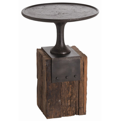 Arteriors - DD2029 - Occasional Table - Anvil - Burnt Wax