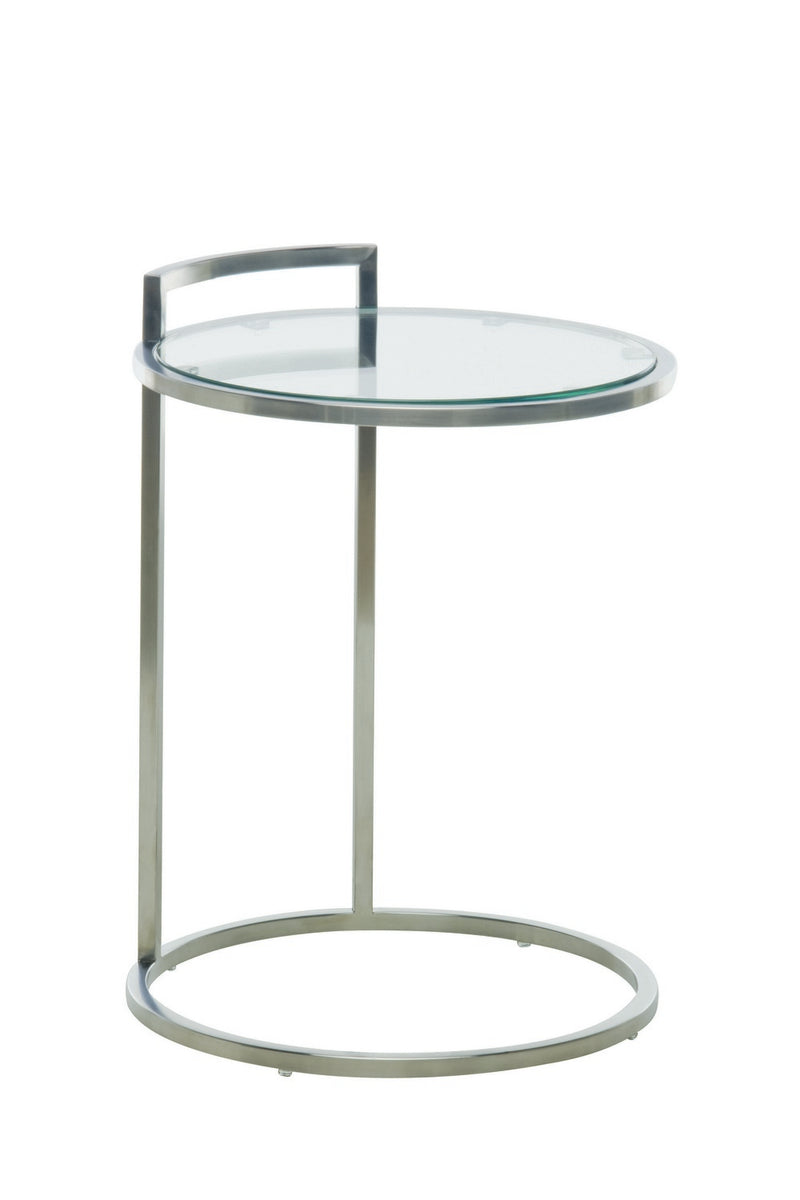 Nuevo - HGTA617 - Side Table - Lily - Silver
