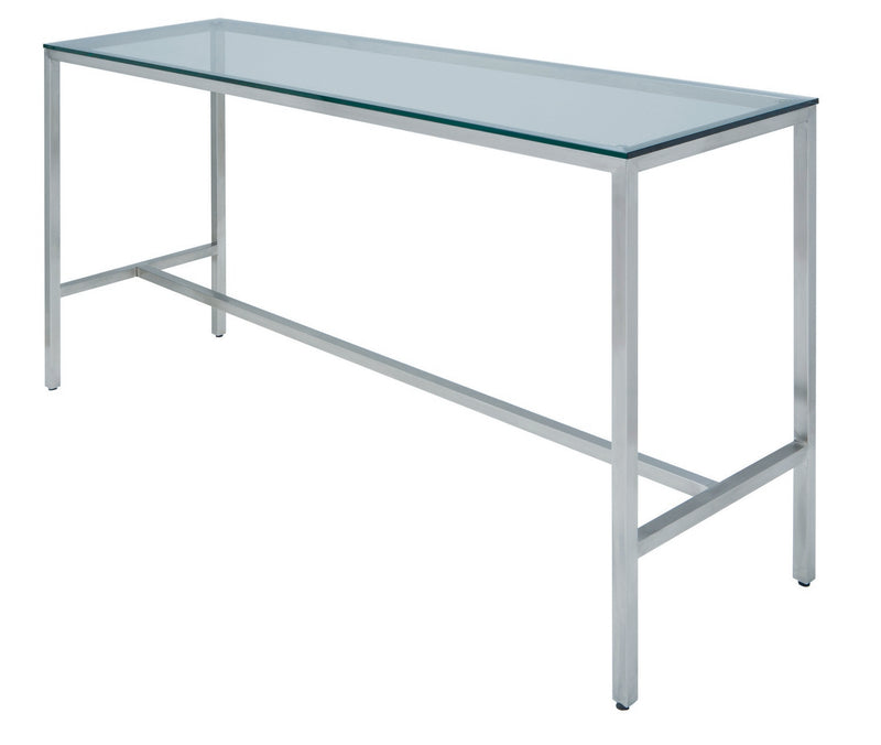 Nuevo - HGTA750 - Counter Table - Verona - Silver