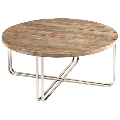 Cyan - 06561 - Coffee Table - Montrose - Black Forest Grove And Chrome
