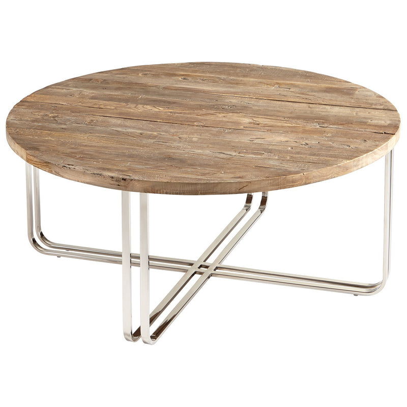 Cyan - 06561 - Coffee Table - Montrose - Black Forest Grove And Chrome