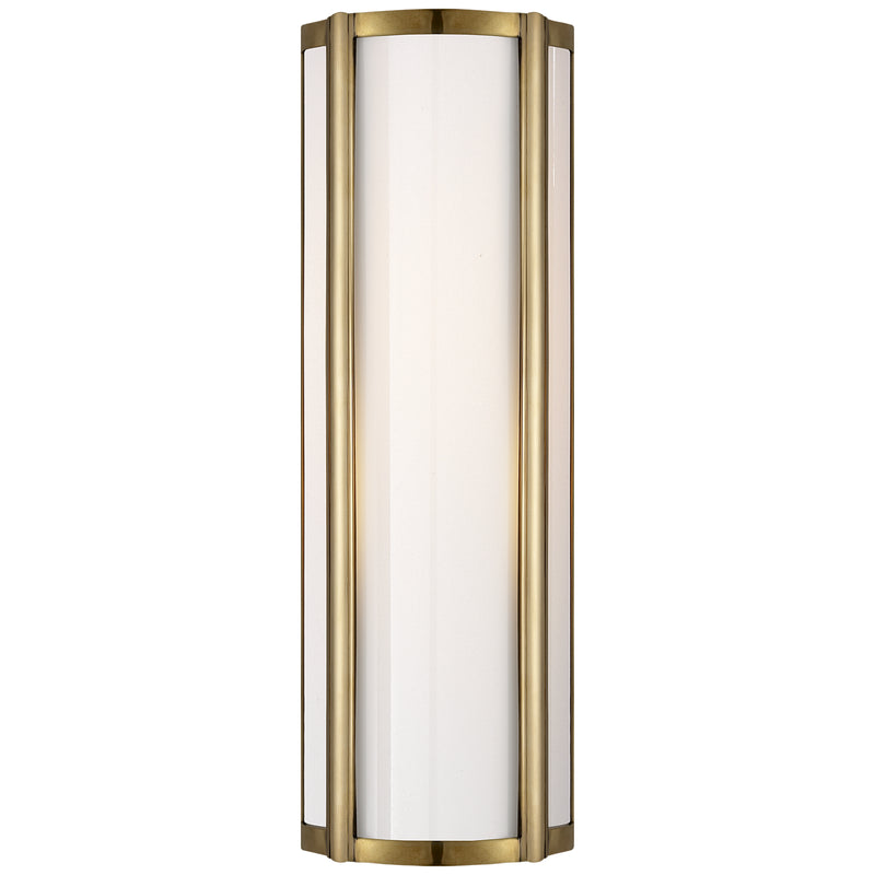 Visual Comfort Signature - AH 2023NB-WG - One Light Wall Sconce - Basil - Natural Brass