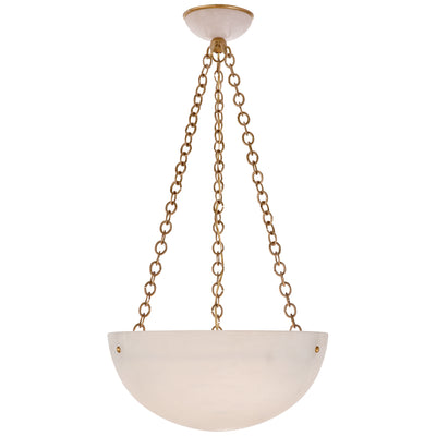 Visual Comfort Signature - ARN 5202HAB/ALB - Three Light Chandelier - O'Connor - Hand-Rubbed Antique Brass