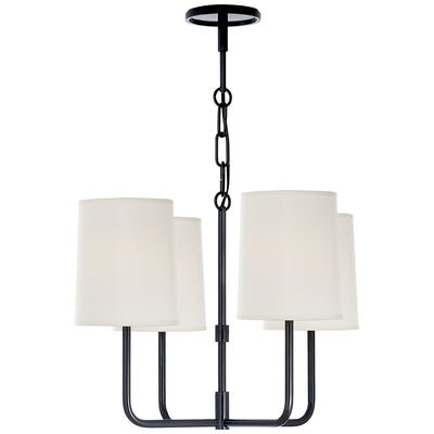 Visual Comfort Signature - BBL 5080C-S - Four Light Chandelier - go lightly - Charcoal