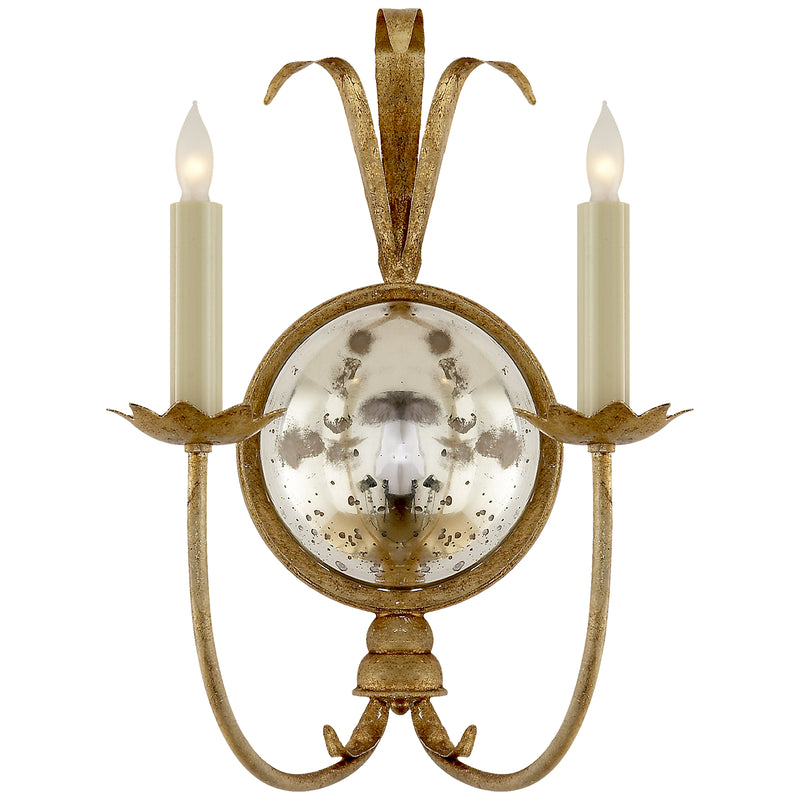 Visual Comfort Signature - CHD 4175GI - Two Light Wall Sconce - Gramercy - Gilded Iron