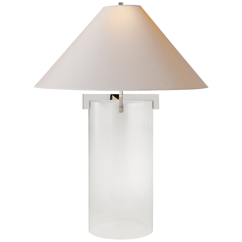 Visual Comfort Signature - SP 3015PN/CG-NP - One Light Table Lamp - brooks - Polished Nickel