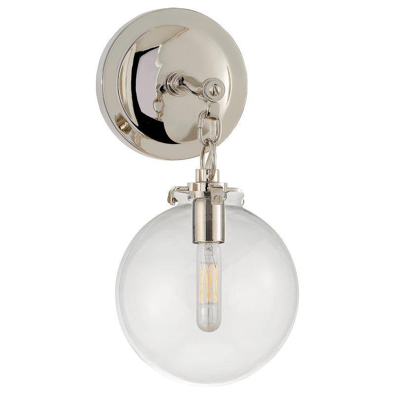 Visual Comfort Signature - TOB 2225PN/G4-CG - One Light Wall Sconce - Katie4 - Polished Nickel