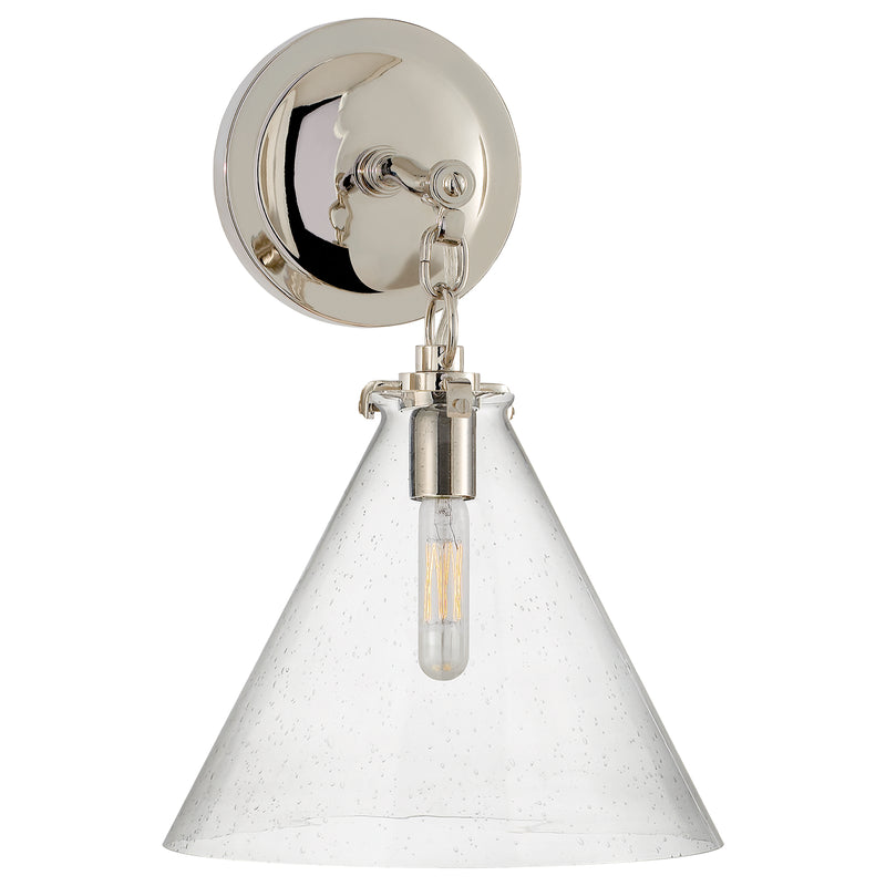Visual Comfort Signature - TOB 2225PN/G6-SG - One Light Wall Sconce - Katie6 - Polished Nickel
