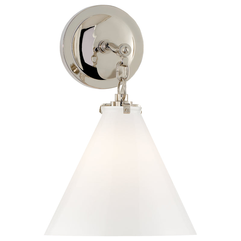 Visual Comfort Signature - TOB 2225PN/G6-WG - One Light Wall Sconce - Katie6 - Polished Nickel