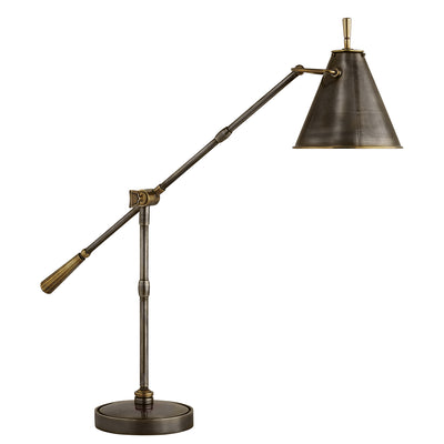 Visual Comfort Signature - TOB 3536BZ/HAB - One Light Table Lamp - Goodman - Bronze with Antique Brass
